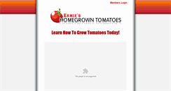 Desktop Screenshot of growtomatoestoday.com