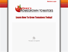 Tablet Screenshot of growtomatoestoday.com